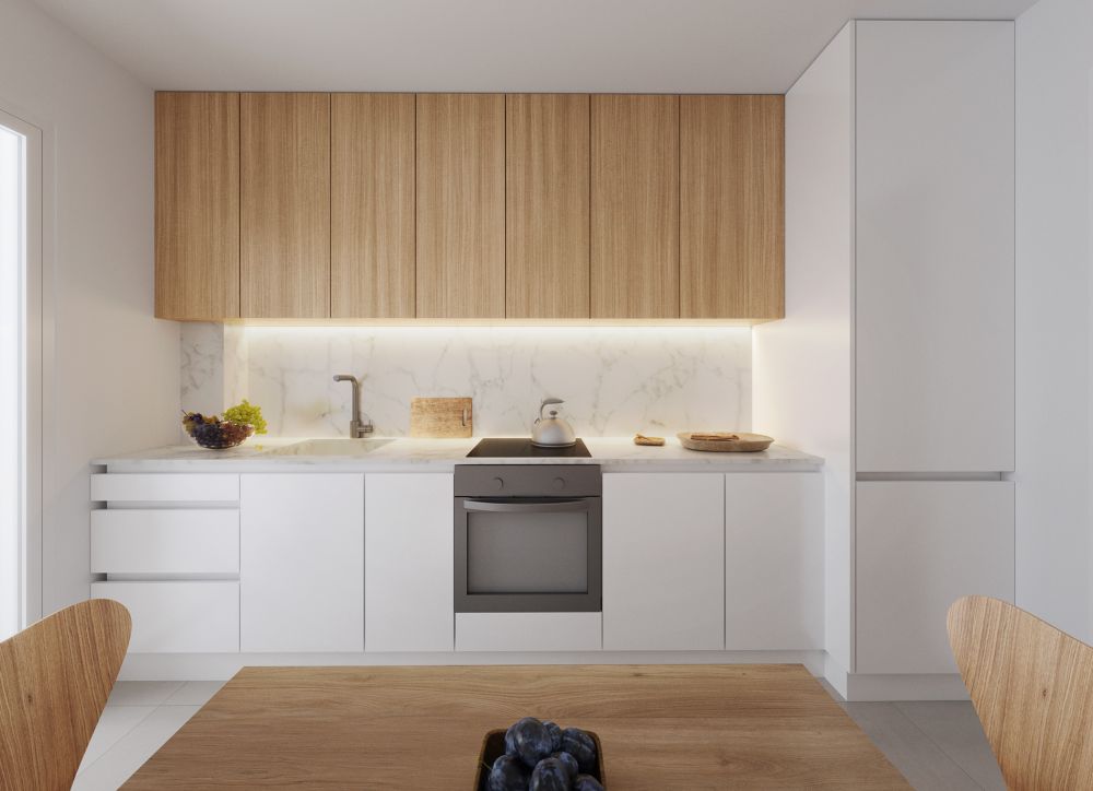 cocina vivienda 2 dormitorios